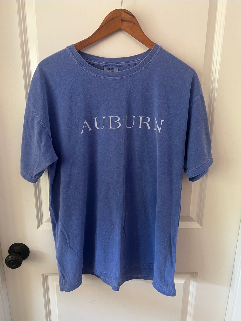 Comfort Colors Auburn Tee in Light Blue
